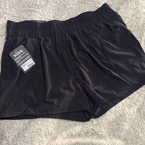 KUHL Vantage Trainer 4” inseam Black Shorts